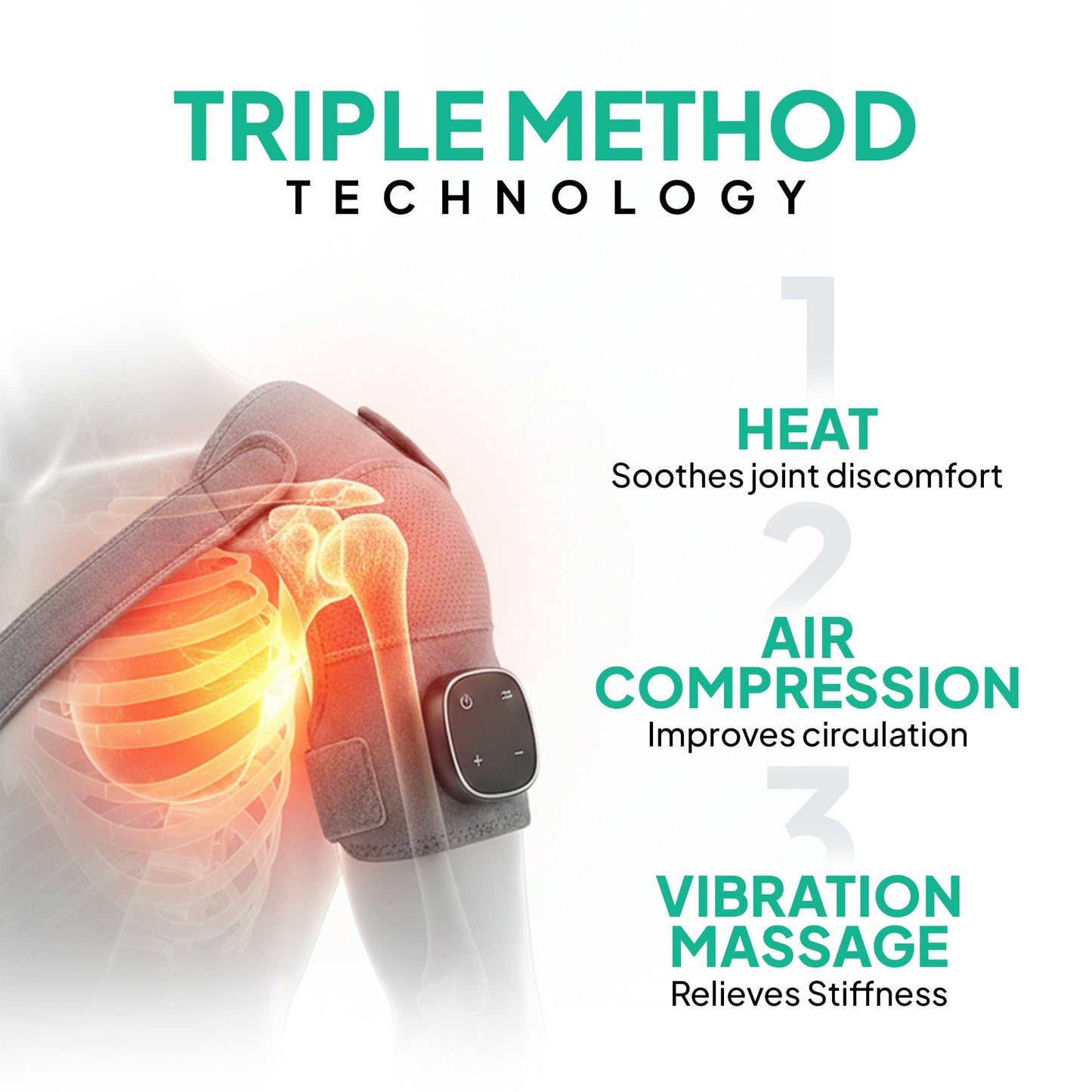 RejuvaKnee Shoulder Massager