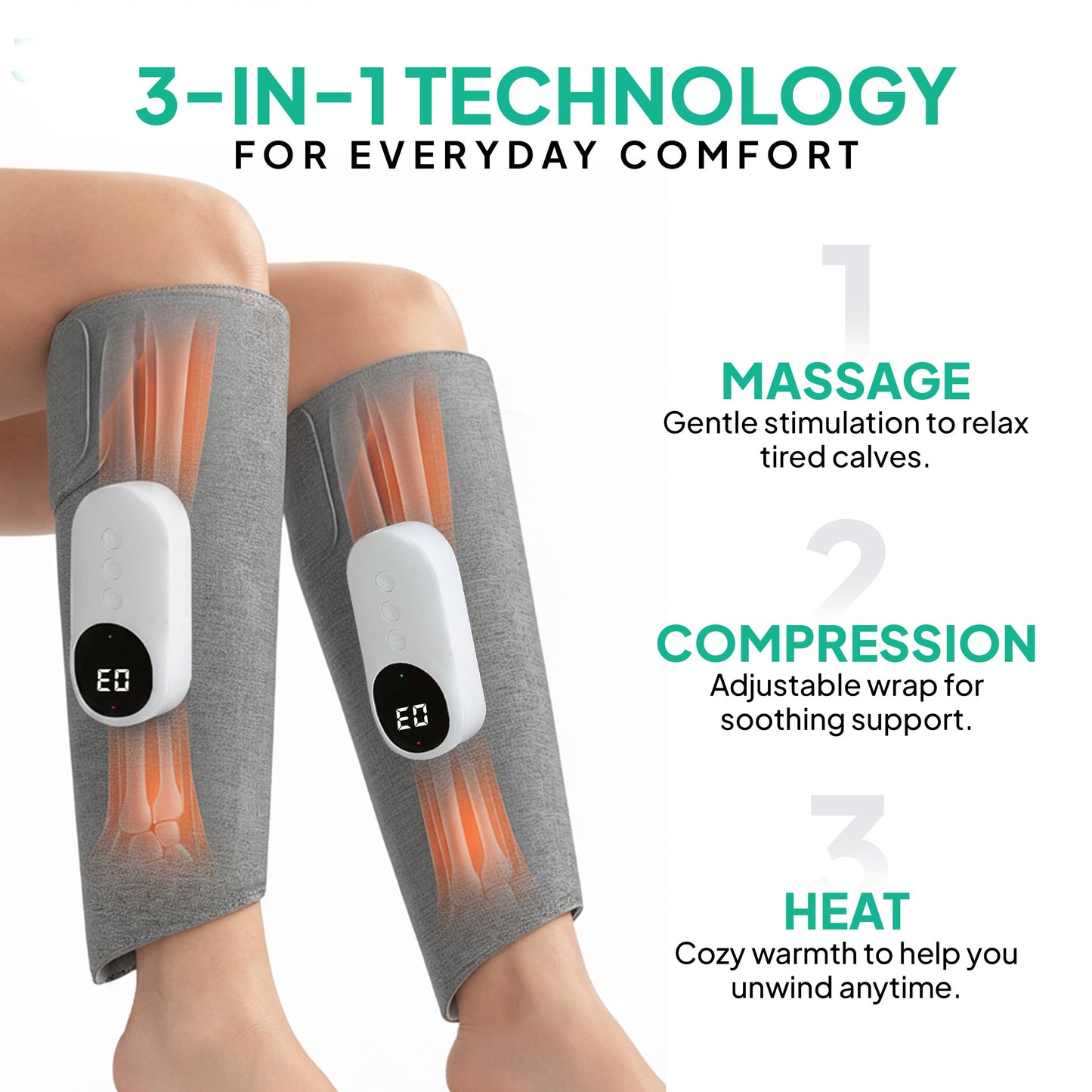 RejuvaFlow Leg Massager