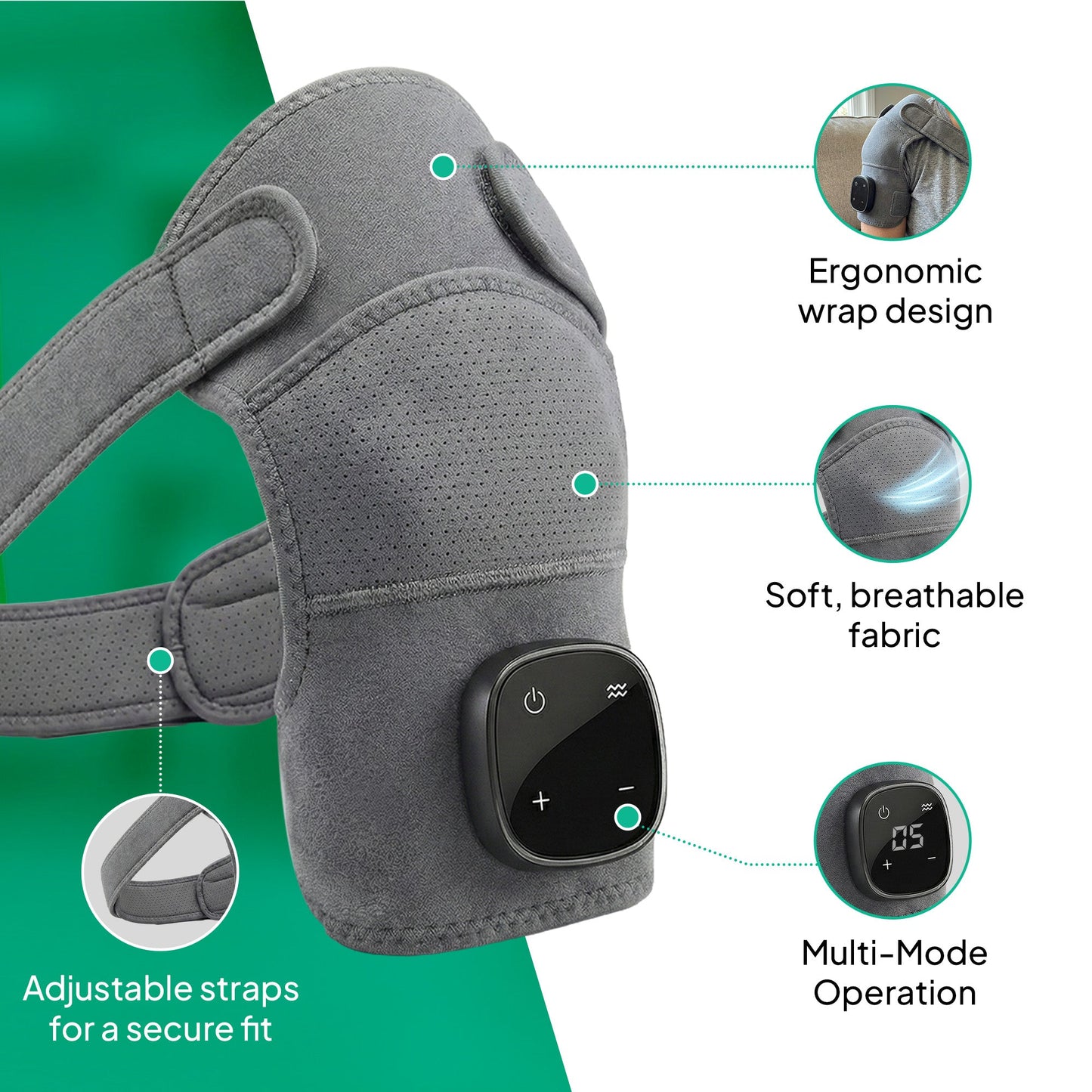 RejuvaKnee Shoulder Massager