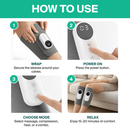 RejuvaFlow Leg Massager